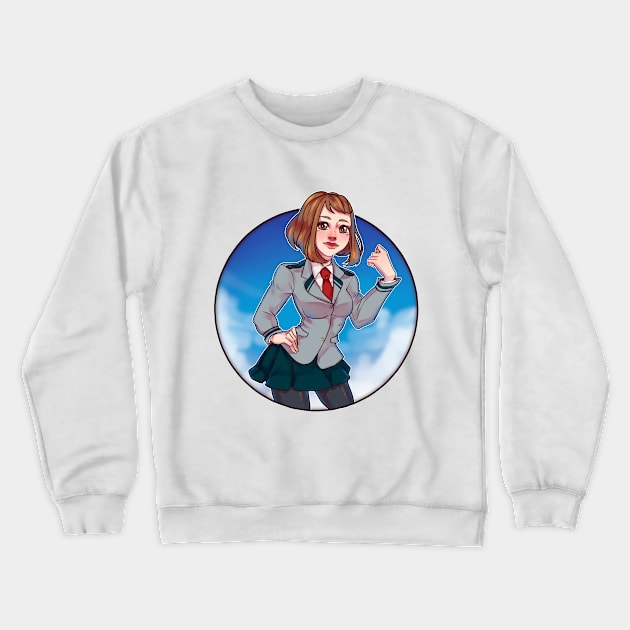 Uraraka Crewneck Sweatshirt by Messenger